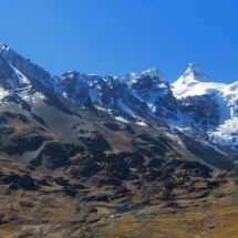 Cerro Austria (left) with Condoriri
